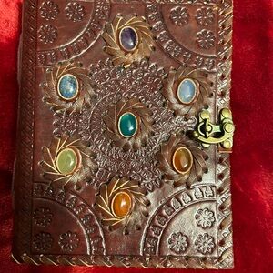 Brand New Leather Witchy Journal